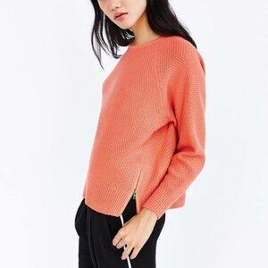 NWOT Urban Outfitters Silence & Noise Double Zip Sweater Small